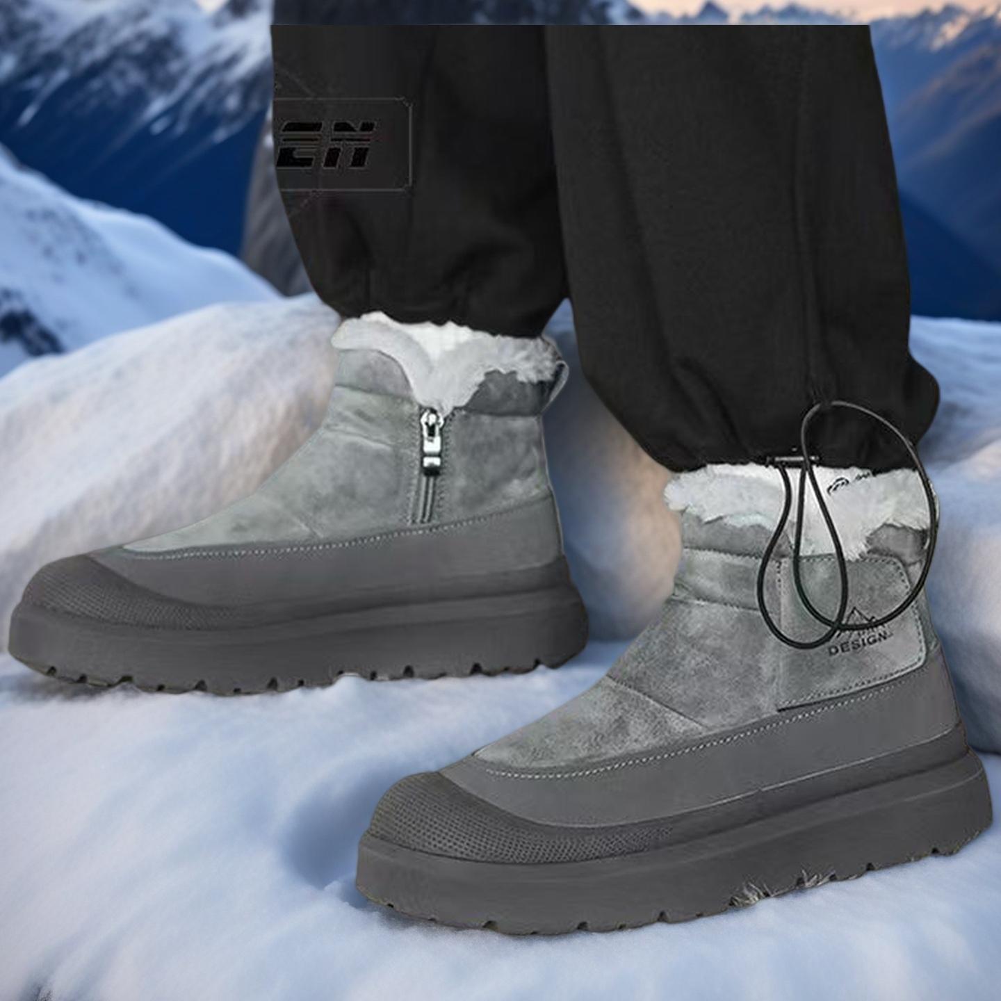 Winter Boots for Men Add Velvet Men s Sneakers Soft and Comfortable Sports and Leisure Wear-resistant Non-Slip New Ankle Boots 39 сірий
Winter Boots for Men Add Velvet Men s Sneakers Soft and Comfortable Sports and Leisure Wear-resistant Non-Slip New Ankle Boots 39 сірий
