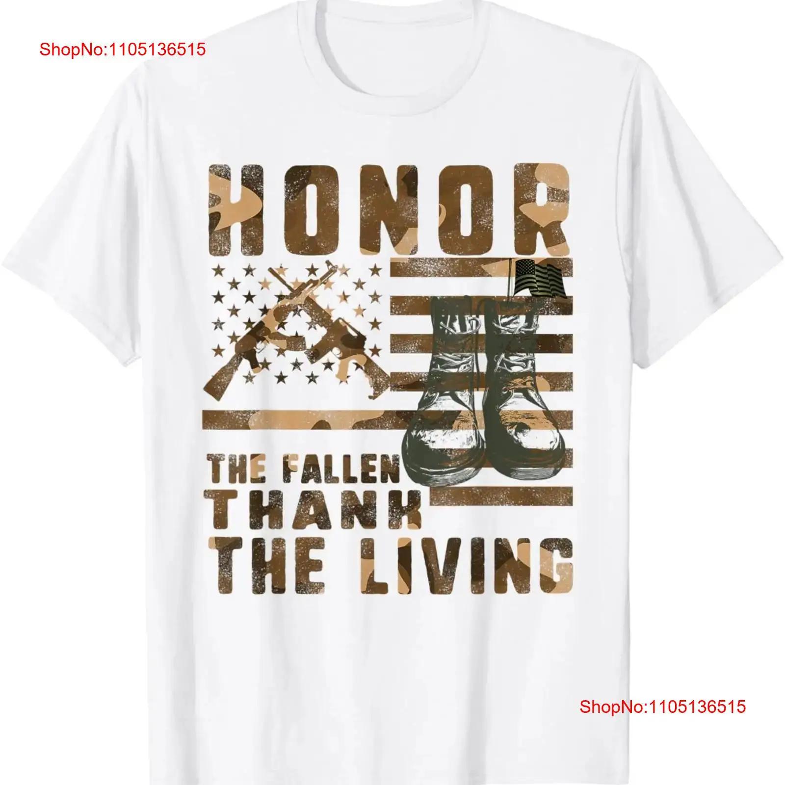 Honor The Fallen Thank Living Memorial Day Military May 25th T Shirt vintage Washed Versatile Stretched homme Unisex 5XL різнокольоровий
Honor The Fallen Thank Living Memorial Day Military May 25th T Shirt vintage Washed Versatile Stretched homme Unisex 5XL різнокольоровий