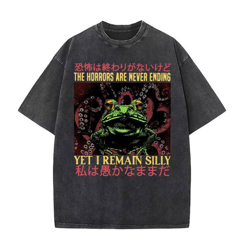 My Wrath Is Infinite Rage Is Consuming Me T Shirt Japanese Tree Frog Funny Meme Tshirt Unisex Vintage Washed Casual Oversized Tees S
My Wrath Is Infinite Rage Is Consuming Me T Shirt Japanese Tree Frog Funny Meme Tshirt Unisex Vintage Washed Casual Oversized Tees S