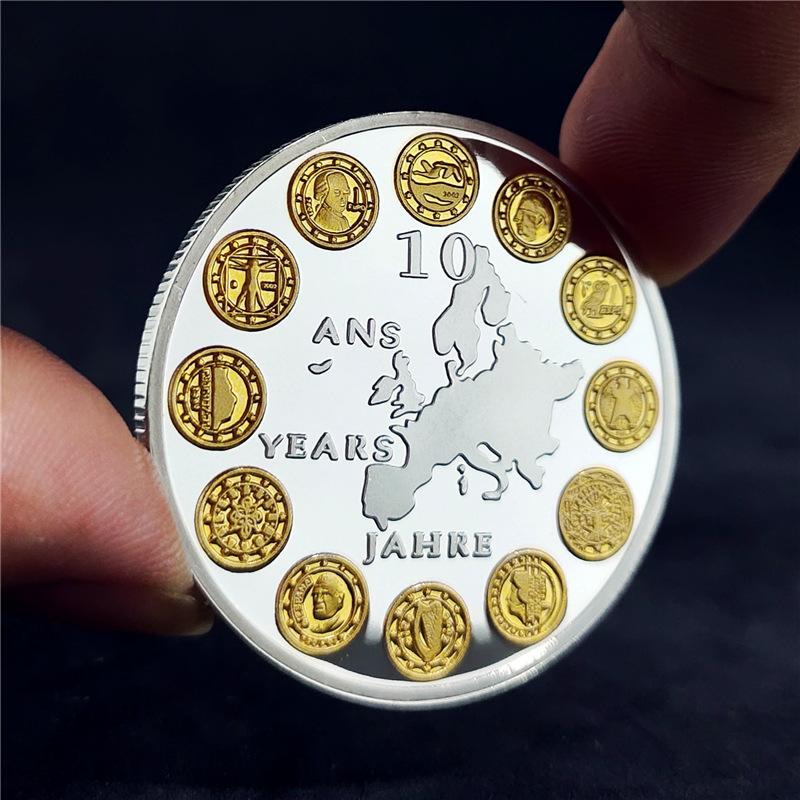 Европейские памятные монеты Монеты ЕС Коллекция Артефакты Сувенирные монеты Монеты иностранной валюты Памятные медальоны светло-серый
Европейские памятные монеты Монеты ЕС Коллекция Артефакты Сувенирные монеты Монеты иностранной валюты Памятные медальоны светло-серый