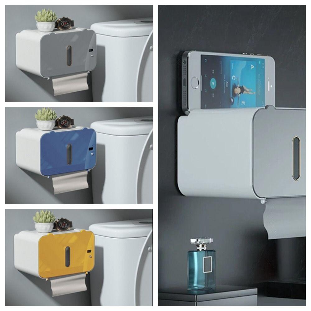Wall-mounted Automatic Toilet Paper Holder Punch-free Toilet Paper Dispenser Tissue Storage
Wall-mounted Automatic Toilet Paper Holder Punch-free Toilet Paper Dispenser Tissue Storage