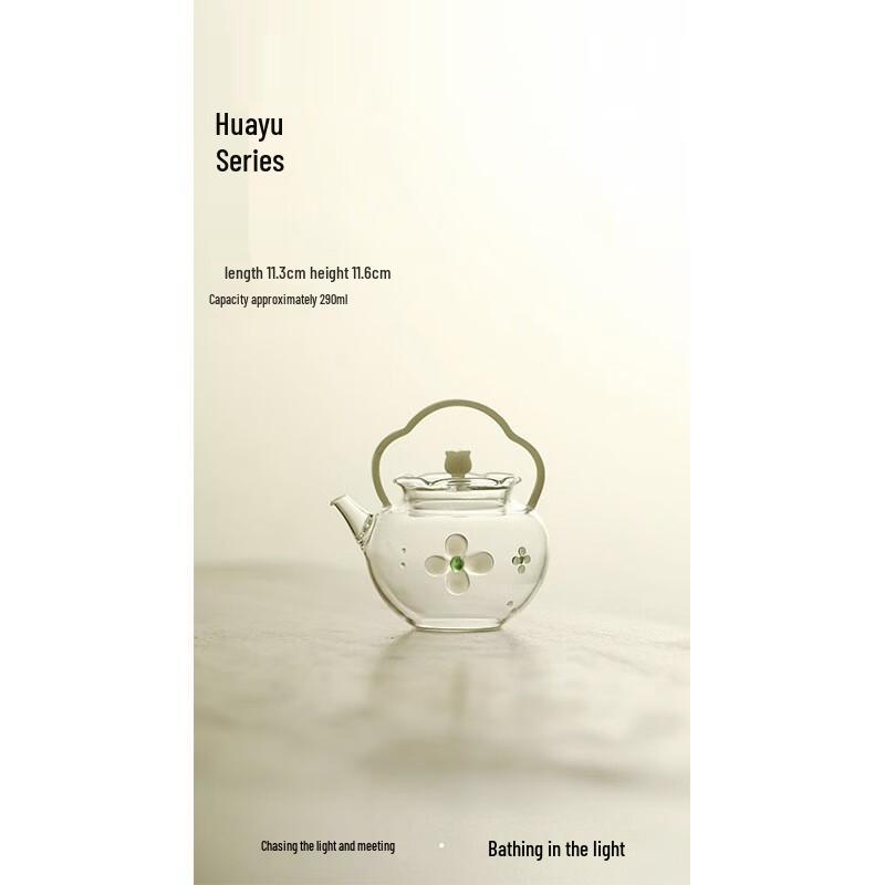 Shangqi Lily of the Valley Glass Teapot Set with Handle
Shangqi Lily of the Valley Glass Teapot Set with Handle