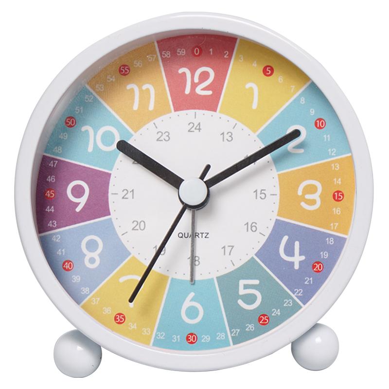 1pc 3-inch Macaron colored quartz alarm clock, creative metal table clock with small night light, home decoration, no battery белый
1pc 3-inch Macaron colored quartz alarm clock, creative metal table clock with small night light, home decoration, no battery белый