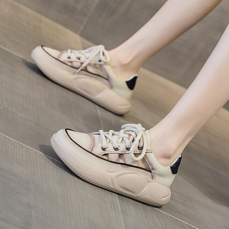 inner height increase 4cm new leather surface retro soft sole thick sole fashion sports versatile hollow casual sandals 34
inner height increase 4cm new leather surface retro soft sole thick sole fashion sports versatile hollow casual sandals 34