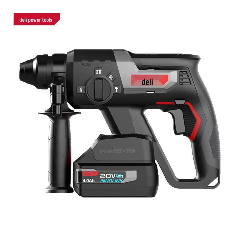 Deli DE-DC20-2D4 20V Cordless Rotary Hammer Drill CN plug (adapter included)
Deli DE-DC20-2D4 20V Cordless Rotary Hammer Drill CN plug (adapter included)