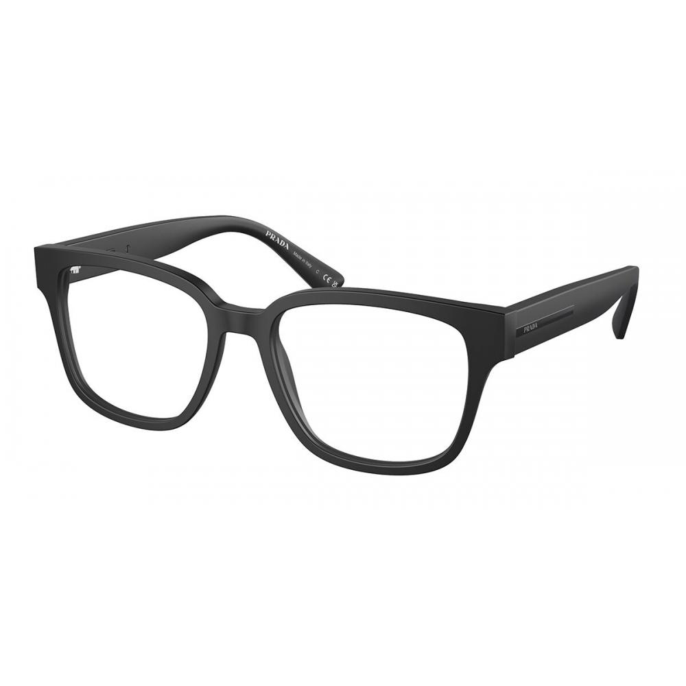 Prada Pr A09v 12p1o1 Men Eyeglasses 54-18-145
Prada Pr A09v 12p1o1 Men Eyeglasses 54-18-145