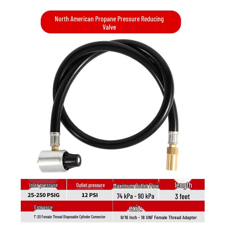 Регулятор пропану та подовжувальний шланг 3 фути для балонів та плит Coleman
Регулятор пропану та подовжувальний шланг 3 фути для балонів та плит Coleman