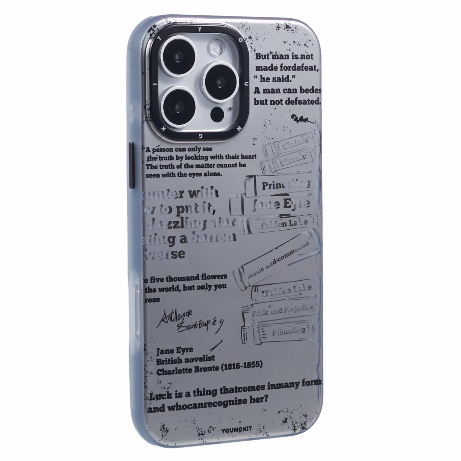 YOUNGKIT Literary Series for iPhone 16 Pro Max Case Compatible with MagSafe IMD TPU Phone Cover A
YOUNGKIT Literary Series for iPhone 16 Pro Max Case Compatible with MagSafe IMD TPU Phone Cover A