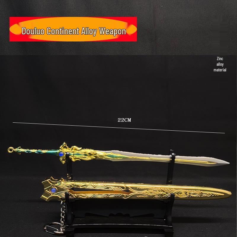 Набор оружия Дуло Далу: Меч Семи Убийств Чэнь Синя, Меч Асуры, Копьё Повелителя - Модели из цинкового сплава с ножнами Alloy
Набор оружия Дуло Далу: Меч Семи Убийств Чэнь Синя, Меч Асуры, Копьё Повелителя - Модели из цинкового сплава с ножнами Alloy