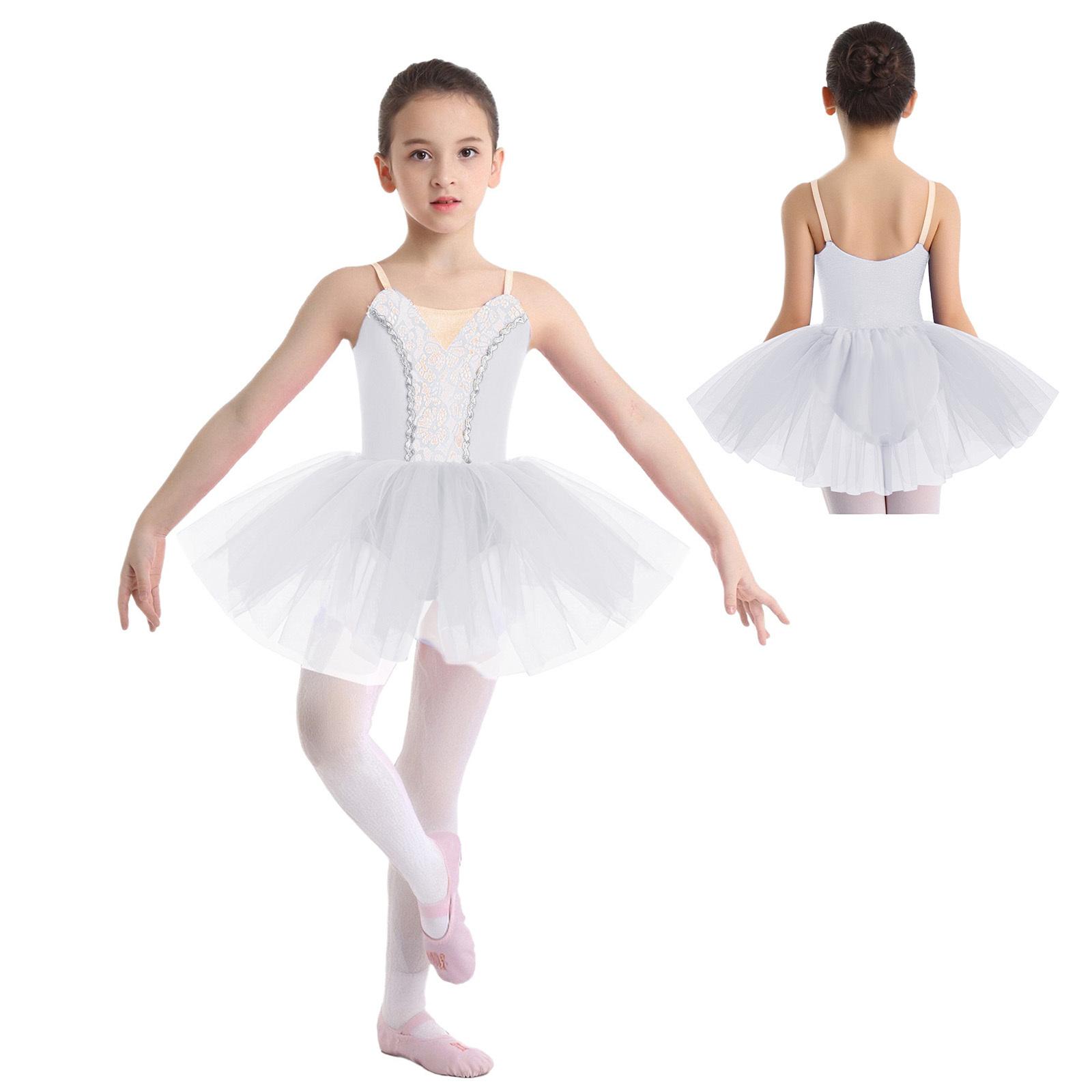 Girls Ballet Performance Tutu Dress: Sleeveless with Adjustable Spaghetti Straps & Front Lace for Stage & Recital 13-14 Years білий
Girls Ballet Performance Tutu Dress: Sleeveless with Adjustable Spaghetti Straps & Front Lace for Stage & Recital 13-14 Years білий