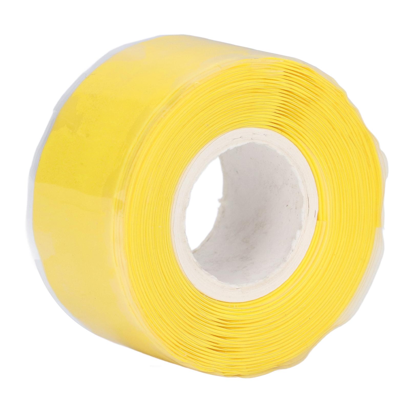 Duct Tape 3 Meter Waterproof Silicone Self Fusing Good Sealing for Water Pipe Hose жёлтый
Duct Tape 3 Meter Waterproof Silicone Self Fusing Good Sealing for Water Pipe Hose жёлтый