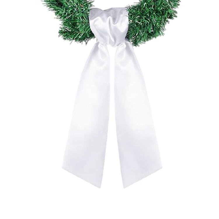 Christmas Wreath Sash 122cm Long Soft Polyester Wreath Ribbon Hanging Ornament For Front Door Doorway Holiday Decoration
Christmas Wreath Sash 122cm Long Soft Polyester Wreath Ribbon Hanging Ornament For Front Door Doorway Holiday Decoration