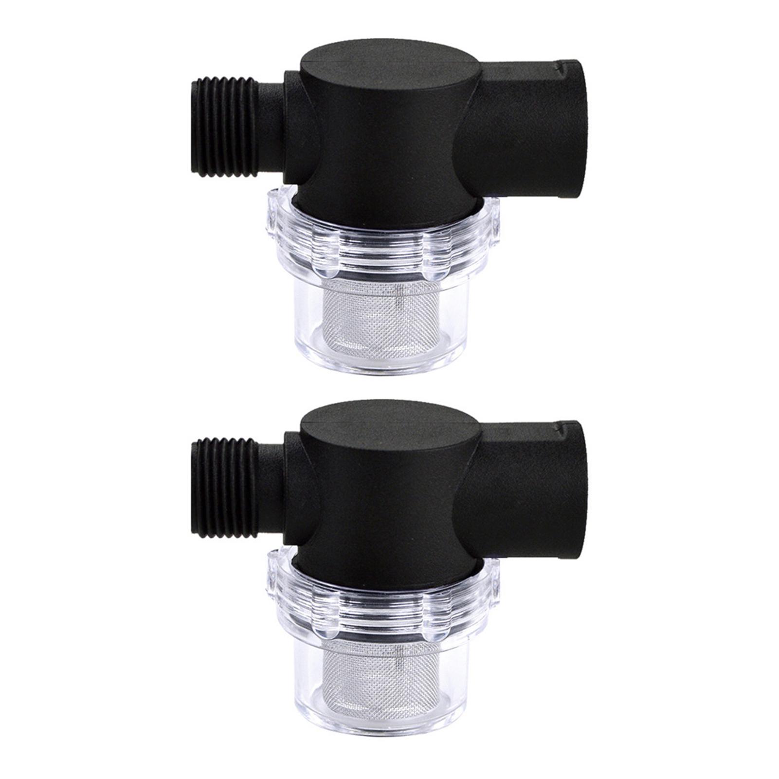 2PCS 1/2Inch Twist-On Pipe Water Pump Strainer Npsm Inlet/Outlet with 50 Mesh Stainless Steel Filter Screen for RV Marine
2PCS 1/2Inch Twist-On Pipe Water Pump Strainer Npsm Inlet/Outlet with 50 Mesh Stainless Steel Filter Screen for RV Marine