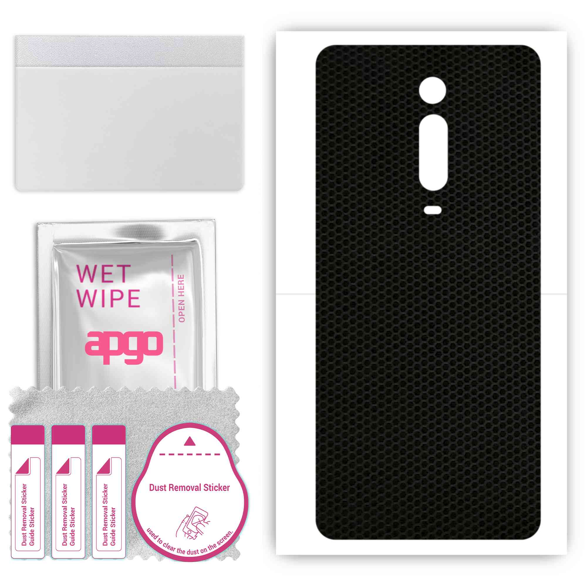 apgo Protective Skin Sticker for the back compatible with Xiaomi Redmi K20, Wrap Film, Foil, Vinyl - Pattern Matrix
apgo Protective Skin Sticker for the back compatible with Xiaomi Redmi K20, Wrap Film, Foil, Vinyl - Pattern Matrix