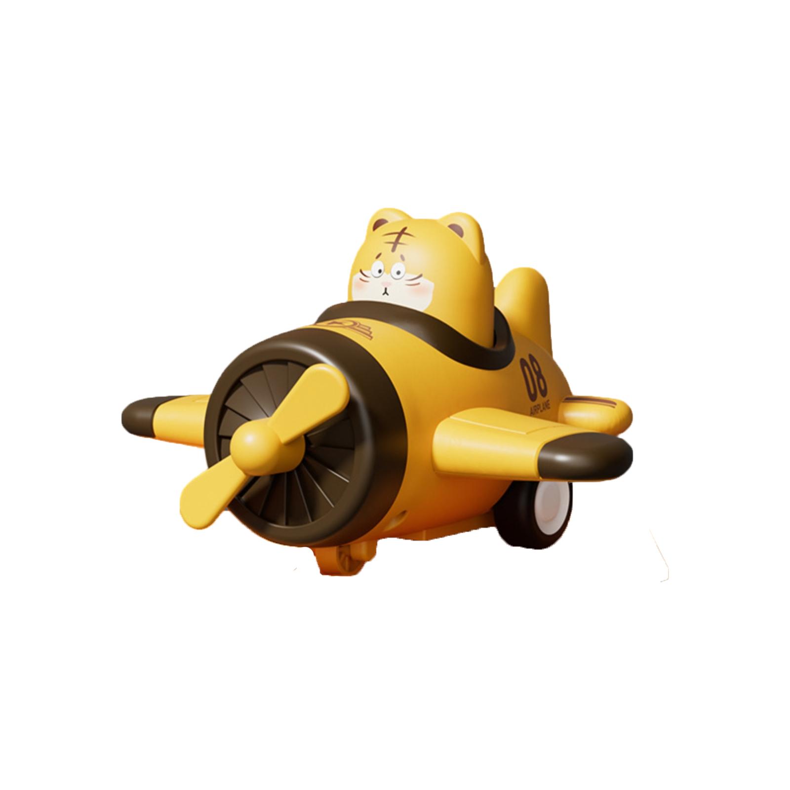 Children s Toy: Press-to-fly Cartoon Airplane Model, Inertial Toy Car one size жовтий
Children s Toy: Press-to-fly Cartoon Airplane Model, Inertial Toy Car one size жовтий