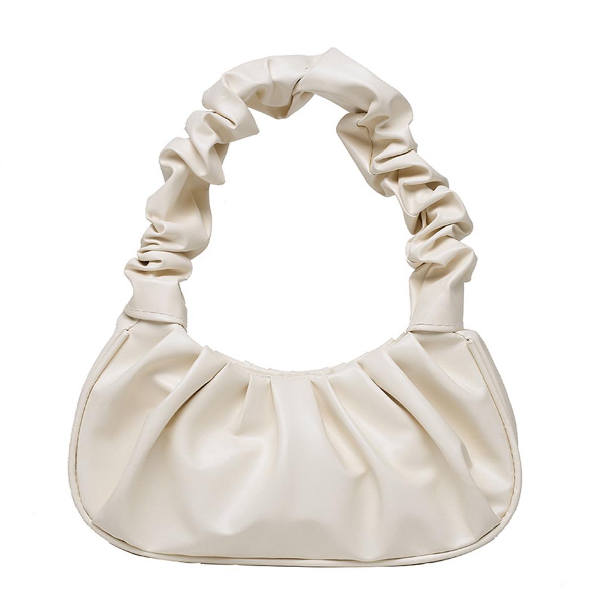 Fashi Pleated Handlebags for Women PU Cloud Bags Leisure Armpit Bag Shopping Shoulder Bags Dumpling Handbag Female Hand Bags 28x17x7cm бежевий
Fashi Pleated Handlebags for Women PU Cloud Bags Leisure Armpit Bag Shopping Shoulder Bags Dumpling Handbag Female Hand Bags 28x17x7cm бежевий