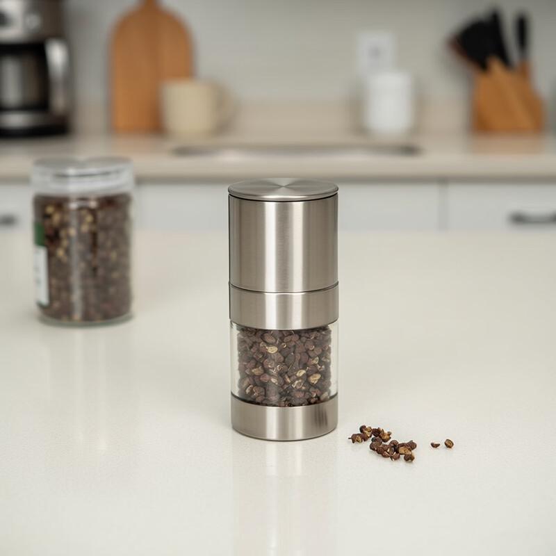 Ruhan Stainless Steel Manual Pepper Grinder
Ruhan Stainless Steel Manual Pepper Grinder