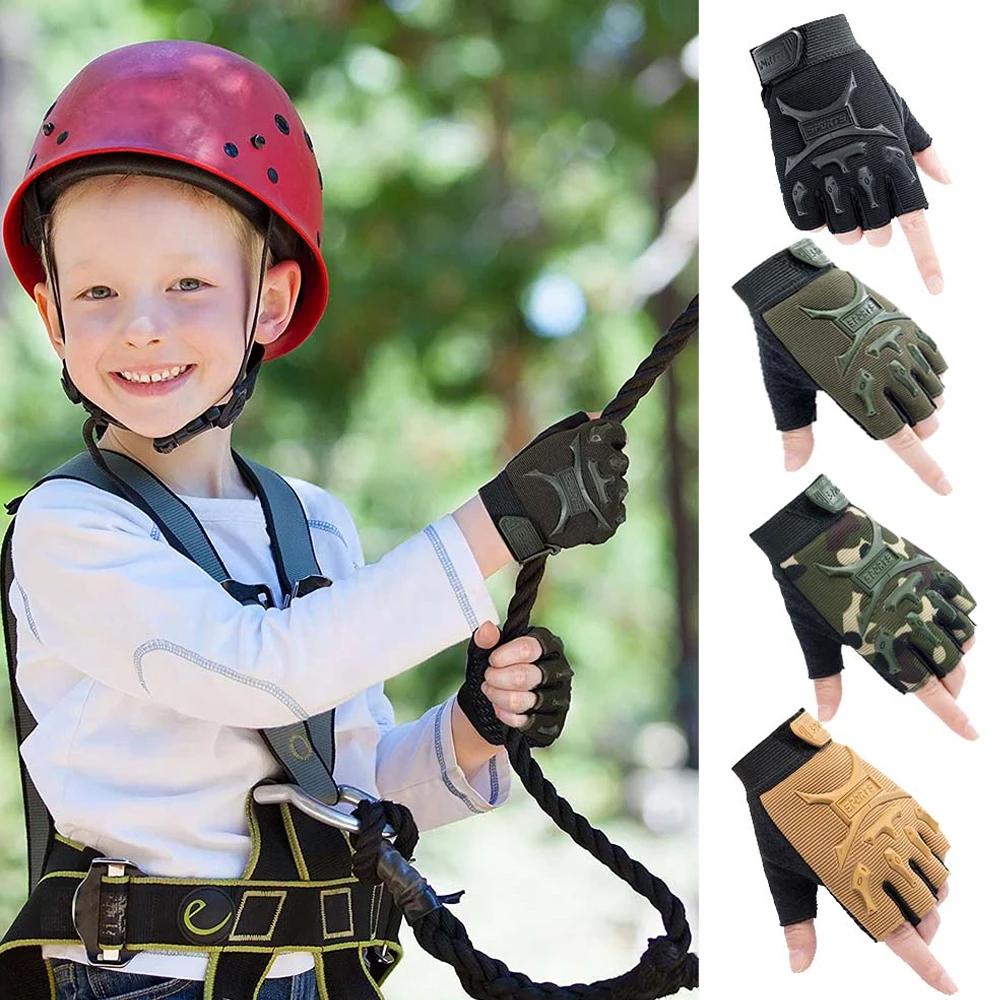 1Pair Kids Tactical Fingerless Gloves Army Military Camo Anti-Skid Mittens Half Finger Boys Girls Children Outdoor Sport Cycling L чорний
1Pair Kids Tactical Fingerless Gloves Army Military Camo Anti-Skid Mittens Half Finger Boys Girls Children Outdoor Sport Cycling L чорний