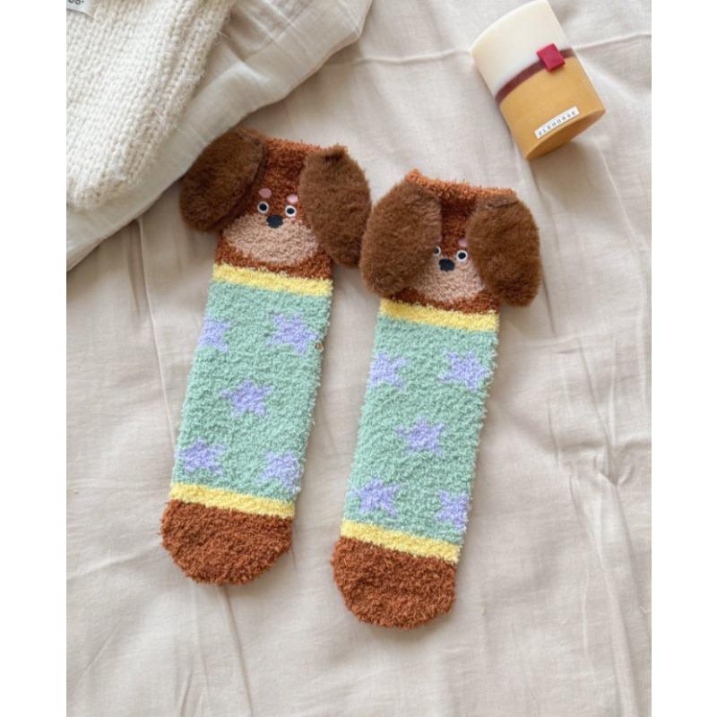 Носки из кораллового флиса «Такса», Зимние утолщенные флисовые носки для пола, Флисовые носки для сна, Флисовые теплые носки до середины икры для послеродового периода 1 pair
Носки из кораллового флиса «Такса», Зимние утолщенные флисовые носки для пола, Флисовые носки для сна, Флисовые теплые носки до середины икры для послеродового периода 1 pair