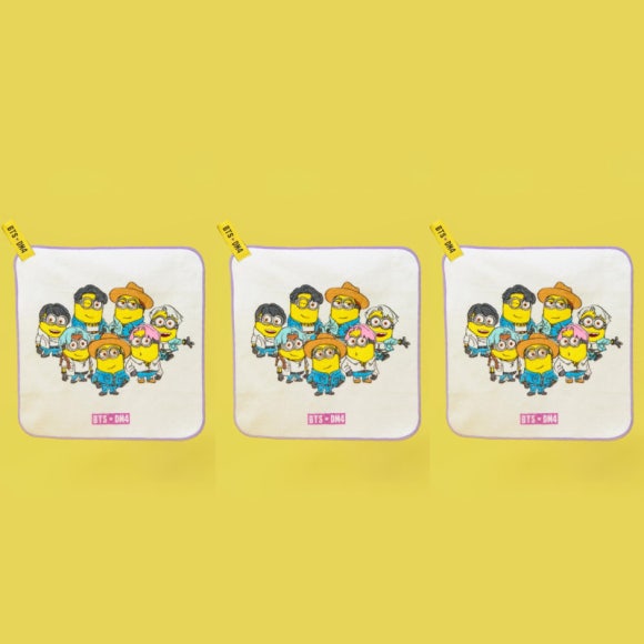 Носовой платок-полотенце BTS X DM4 (3 варианта) 3PCS
Носовой платок-полотенце BTS X DM4 (3 варианта) 3PCS