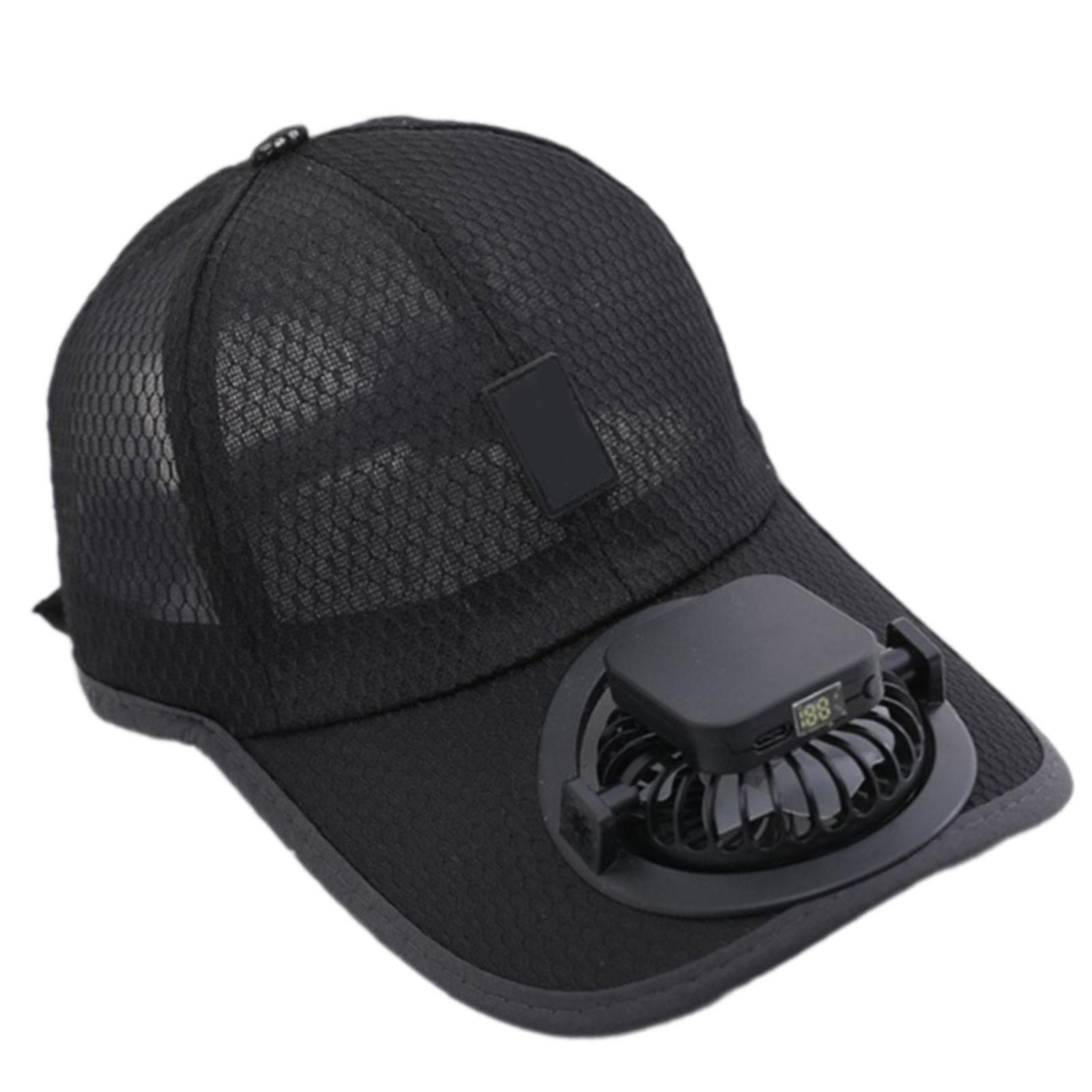 Solar Powered Cooling Hat With Built In Fan Adjustable Wind Speed Breathable USB Chargeable Hat For Outdoor Sport Gear чёрный
Solar Powered Cooling Hat With Built In Fan Adjustable Wind Speed Breathable USB Chargeable Hat For Outdoor Sport Gear чёрный