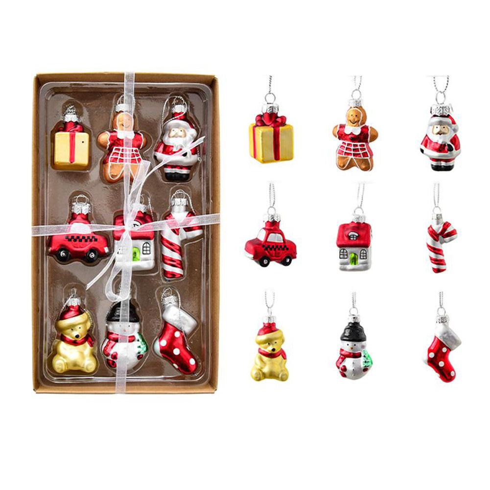 Holiday themed glass snowman ornament designed for Christmas tree and home decor from unique House and Car decorative series
Holiday themed glass snowman ornament designed for Christmas tree and home decor from unique House and Car decorative series