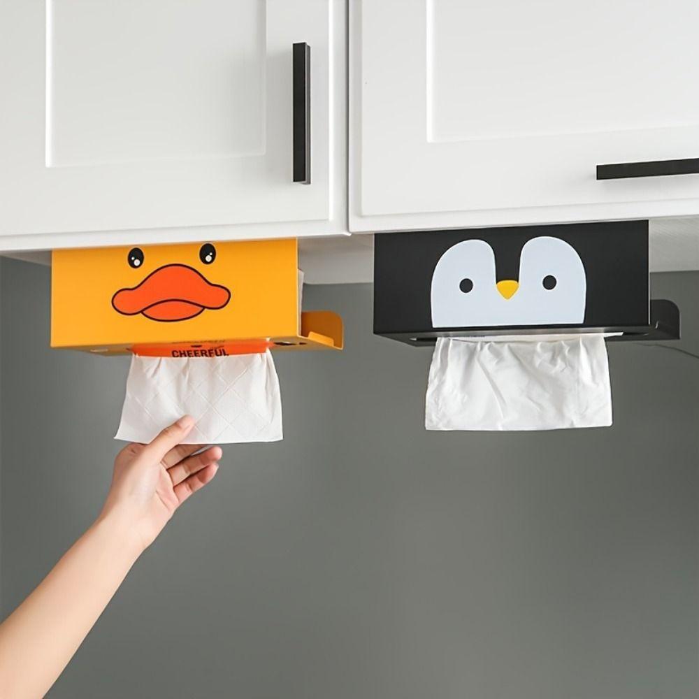 2 PCS Storage Rack Tissue Dispenser Yellow Duck Napkin Hanger Paper Towel Holder Household Penguin
2 PCS Storage Rack Tissue Dispenser Yellow Duck Napkin Hanger Paper Towel Holder Household Penguin