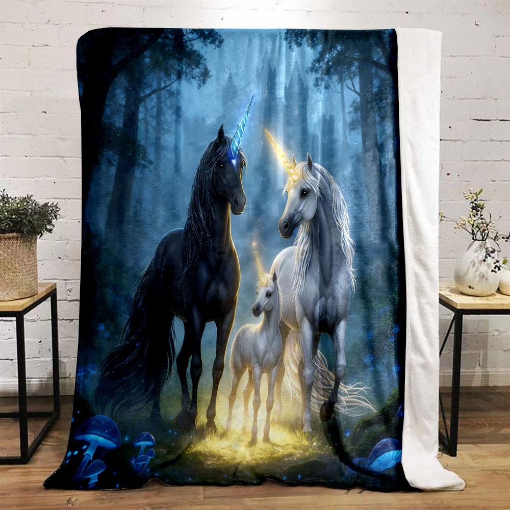 A Warm and Loving Family of Unicorns Print Warm Comfortable Blanket Home Travel Camping for Adults and Kids Luxury Gift 75x90cm
A Warm and Loving Family of Unicorns Print Warm Comfortable Blanket Home Travel Camping for Adults and Kids Luxury Gift 75x90cm
