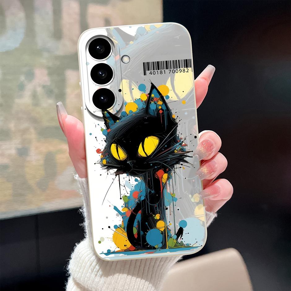 Case For Samsung Galaxy S26 Plus Ultra Cute Cartoon Cat Soft Liquid Silicone Back Cover For SamsungS26 Plus GalaxyS26Ultra Funda Samsung S26 Ultra
Case For Samsung Galaxy S26 Plus Ultra Cute Cartoon Cat Soft Liquid Silicone Back Cover For SamsungS26 Plus GalaxyS26Ultra Funda Samsung S26 Ultra