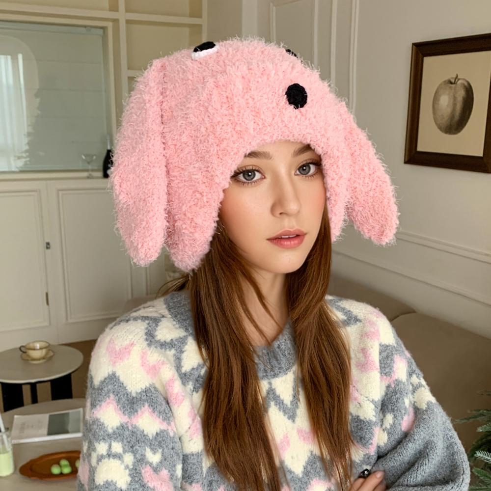 Hot Sale Women Cute Long Ear Plush Fur Warm Winter Hat Trendy Knitted Hat With Earflap Girls Lovely Fashion Hat Dandy Cap 55cm-60cm рожевий
Hot Sale Women Cute Long Ear Plush Fur Warm Winter Hat Trendy Knitted Hat With Earflap Girls Lovely Fashion Hat Dandy Cap 55cm-60cm рожевий