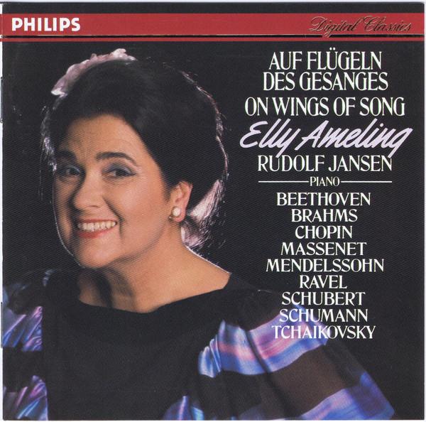 CD ELLY AMELING RUDOLF JANSEN Auf Flugeln Des Gesanges 4223332 Philips 1988 Germany Classical Used
CD ELLY AMELING RUDOLF JANSEN Auf Flugeln Des Gesanges 4223332 Philips 1988 Germany Classical Used