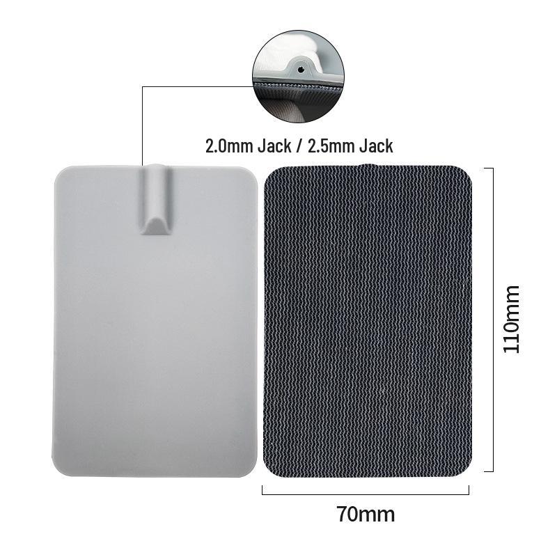 Silicone Adhesive Electrode Pad 7x11cm Pin-Type for Massager Therapy 7*11cm Silicone Pad (Single) серый
Silicone Adhesive Electrode Pad 7x11cm Pin-Type for Massager Therapy 7*11cm Silicone Pad (Single) серый