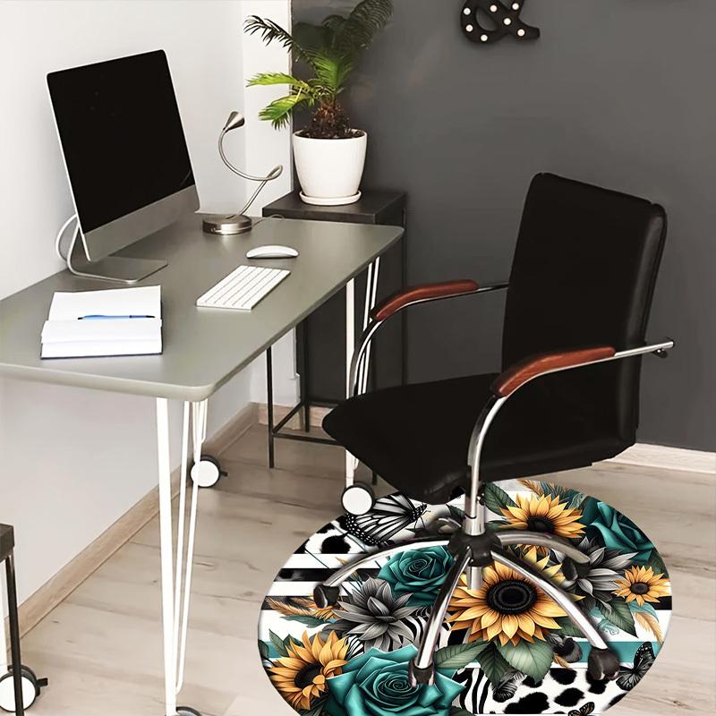 1pc Office Carpet Chair Mats Zebra Floral Fusion Perfect for Decorating Office Chairs, Living Rooms, Or Bedrooms.YDT140 80cm by 80cm
1pc Office Carpet Chair Mats Zebra Floral Fusion Perfect for Decorating Office Chairs, Living Rooms, Or Bedrooms.YDT140 80cm by 80cm