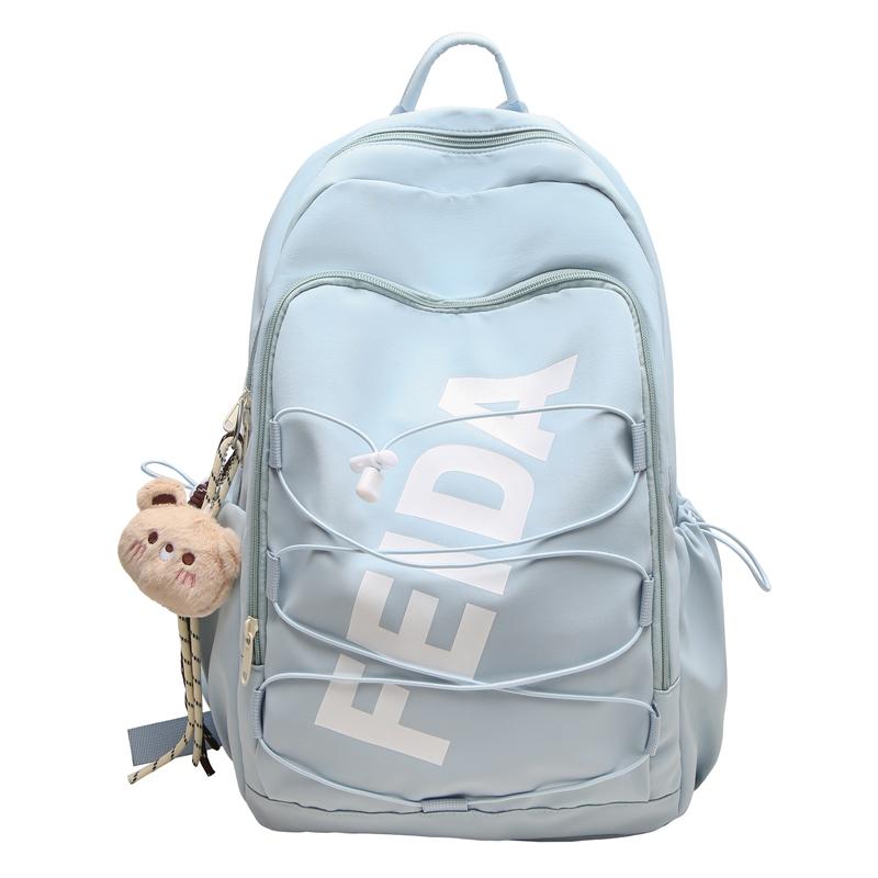 Student School Bag Multifunctional Lightweight Travel Bag Women Letter Print Backpack синий
Student School Bag Multifunctional Lightweight Travel Bag Women Letter Print Backpack синий