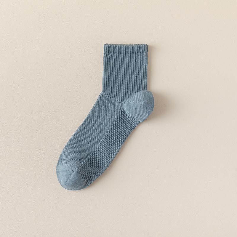 Mesh Socks Men S Summer Thin Pure Cotton Medium Tube Socks Solid Color Massage Bottom Boneless Socks Antibacterial Breathable Men S Cotton Socks One size озеро синий
Mesh Socks Men S Summer Thin Pure Cotton Medium Tube Socks Solid Color Massage Bottom Boneless Socks Antibacterial Breathable Men S Cotton Socks One size озеро синий