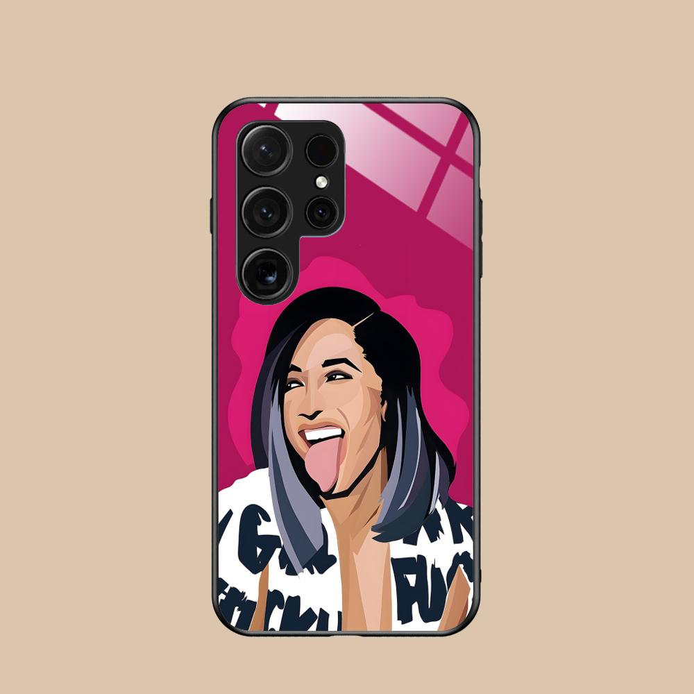 Cardi B Glass Mobile Phone Case for Samsung Galaxy A56 55 54 53 52 51 36 35 34 23 16 15 5G Colorful Cover Galaxy A23 4G
Cardi B Glass Mobile Phone Case for Samsung Galaxy A56 55 54 53 52 51 36 35 34 23 16 15 5G Colorful Cover Galaxy A23 4G