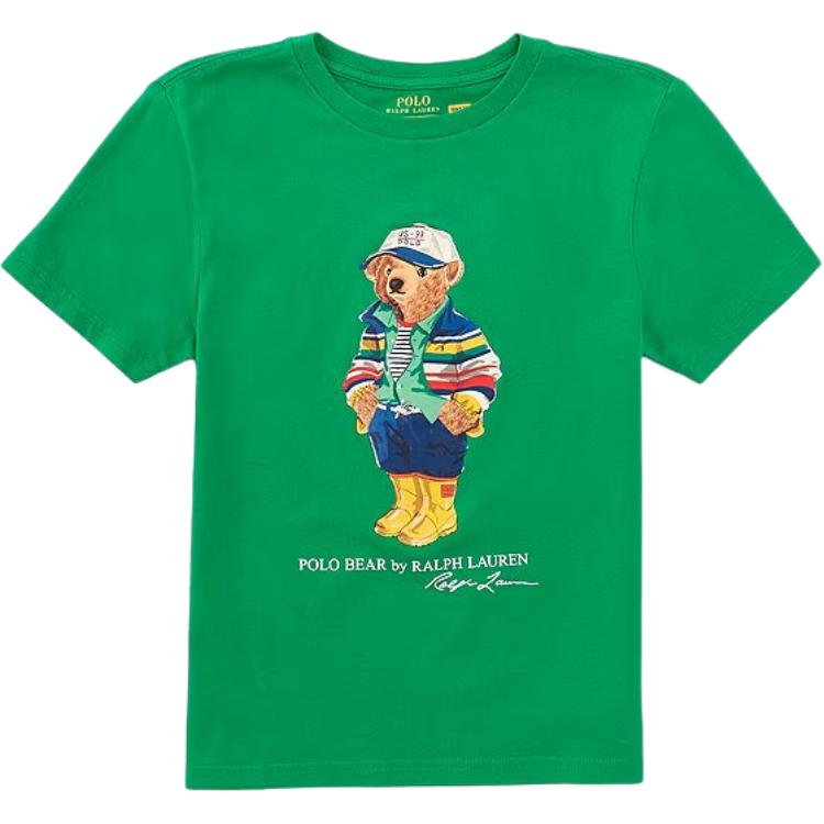 Polo Ralph Lauren Kids T-Shirt Round Neck Graphic Print Short Sleeve Kids tops Green 323853828-042 XL
Polo Ralph Lauren Kids T-Shirt Round Neck Graphic Print Short Sleeve Kids tops Green 323853828-042 XL