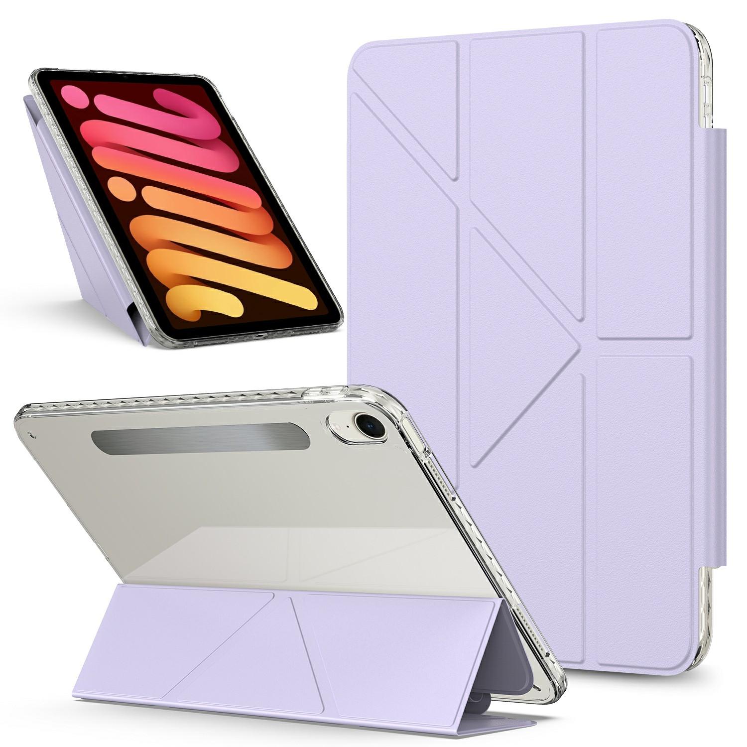Для iPad mini (2024)/(2021 рік) Чохол-підставка для планшета Магнітна знімна обкладинка з ПУ шкіри з функцією автоматичного пробудження/сну Purple
Для iPad mini (2024)/(2021 рік) Чохол-підставка для планшета Магнітна знімна обкладинка з ПУ шкіри з функцією автоматичного пробудження/сну Purple
