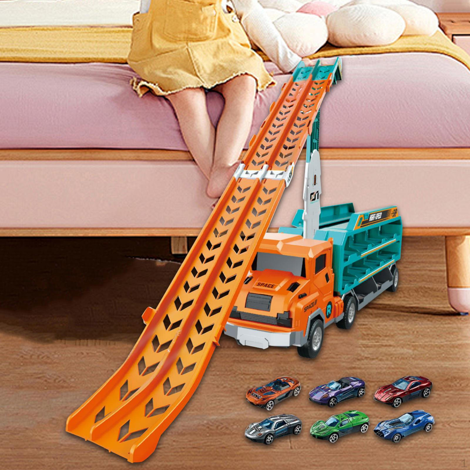 Big Hauler Carrier Trucks Car Transporter Truck Toy Funny Durable Creative Deformation with 6 Metal оранжевый
Big Hauler Carrier Trucks Car Transporter Truck Toy Funny Durable Creative Deformation with 6 Metal оранжевый