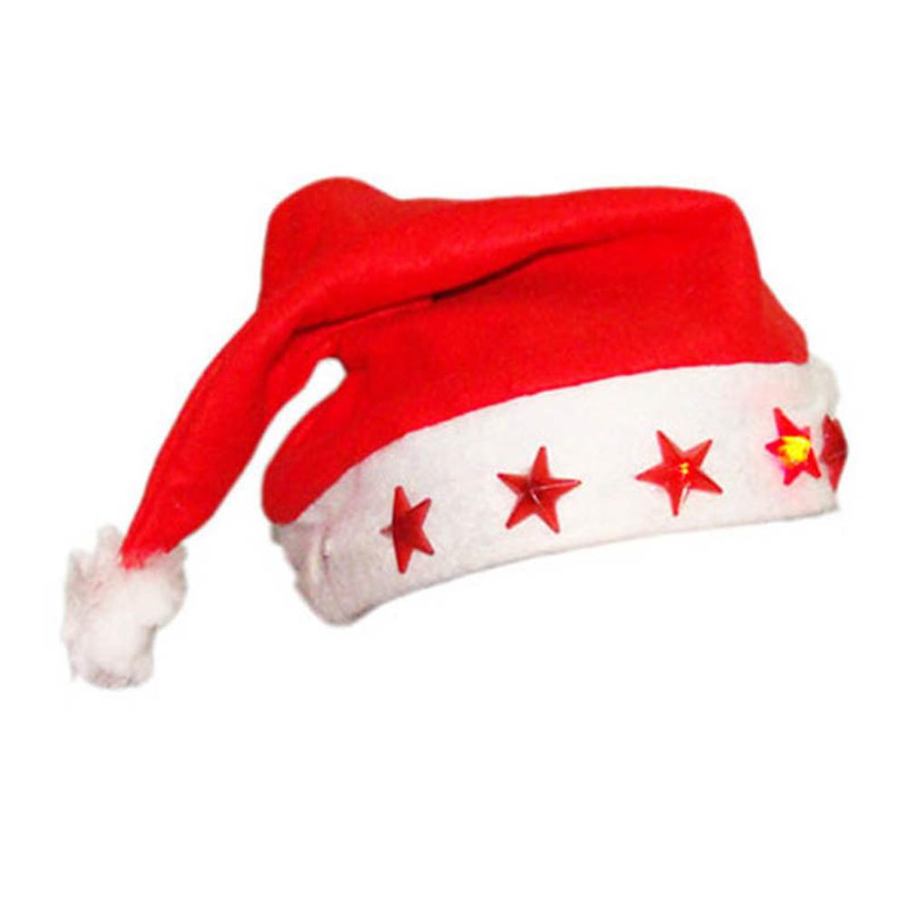 Non-woven 5-star Design Christmas Hat with Red LED Light as Christmas Party Wear Decoration Props Red #1
Non-woven 5-star Design Christmas Hat with Red LED Light as Christmas Party Wear Decoration Props Red #1