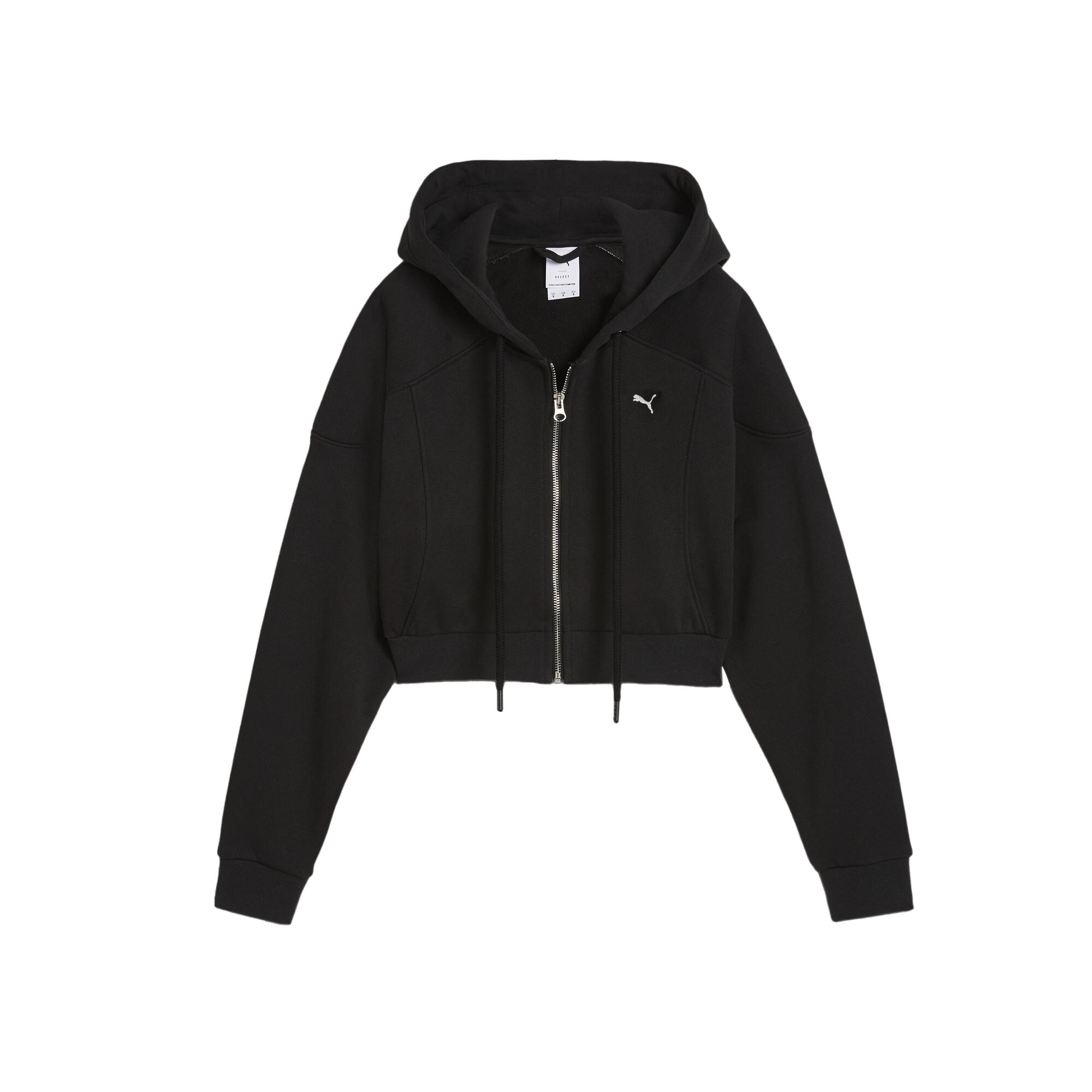 Puma Cellarator Cropped Hoodie Loose Plush Hooded Zip Jacket Women hoodies Black 626650-01 L
Puma Cellarator Cropped Hoodie Loose Plush Hooded Zip Jacket Women hoodies Black 626650-01 L