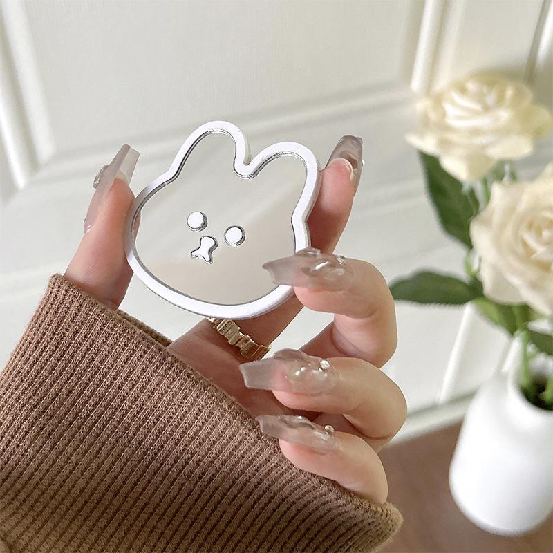 Korean Ins Cute Rabbit Cartoon Holder Phone Airbag Bracket Portable for Iphone 17 Grip Tok Portable Makeup Mirror Creative Stand чёрный
Korean Ins Cute Rabbit Cartoon Holder Phone Airbag Bracket Portable for Iphone 17 Grip Tok Portable Makeup Mirror Creative Stand чёрный