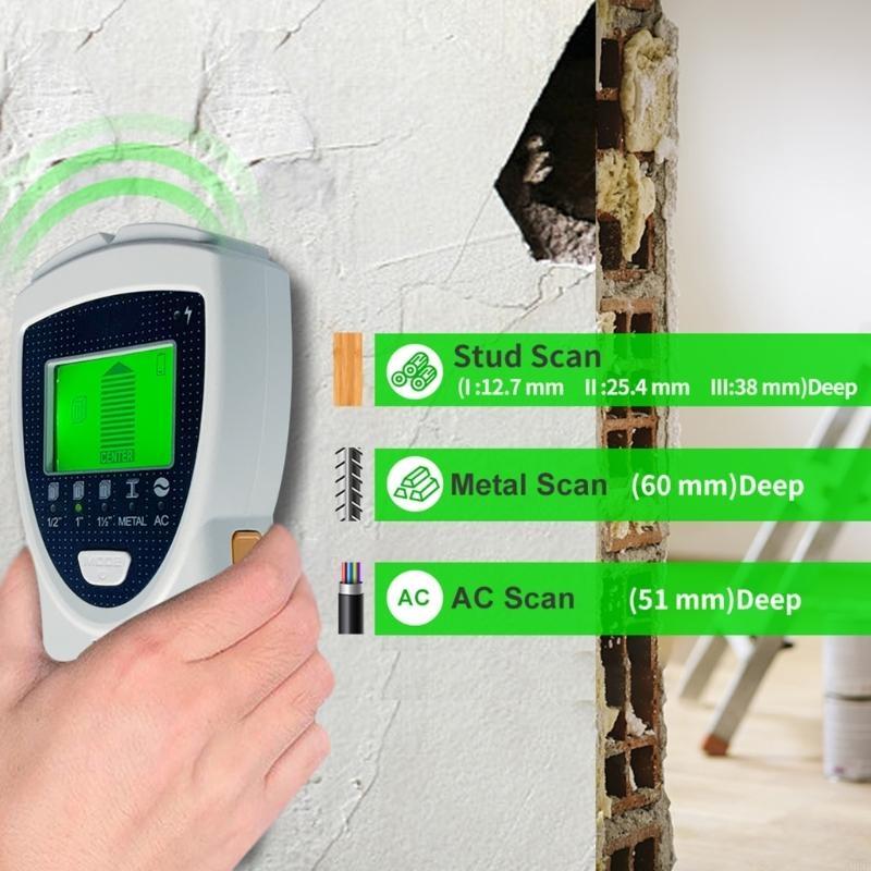 Wall Center Location Detector for Wood AC Wire Detection 5 in 1 Detector A0KF CN
Wall Center Location Detector for Wood AC Wire Detection 5 in 1 Detector A0KF CN