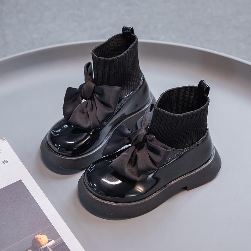 Sweet Girls Princess Ankle Boots Autumn Kids Sock Boots Non-slip Bow Uniform Outdoor Children Causal Short Boots 36 чорний
Sweet Girls Princess Ankle Boots Autumn Kids Sock Boots Non-slip Bow Uniform Outdoor Children Causal Short Boots 36 чорний