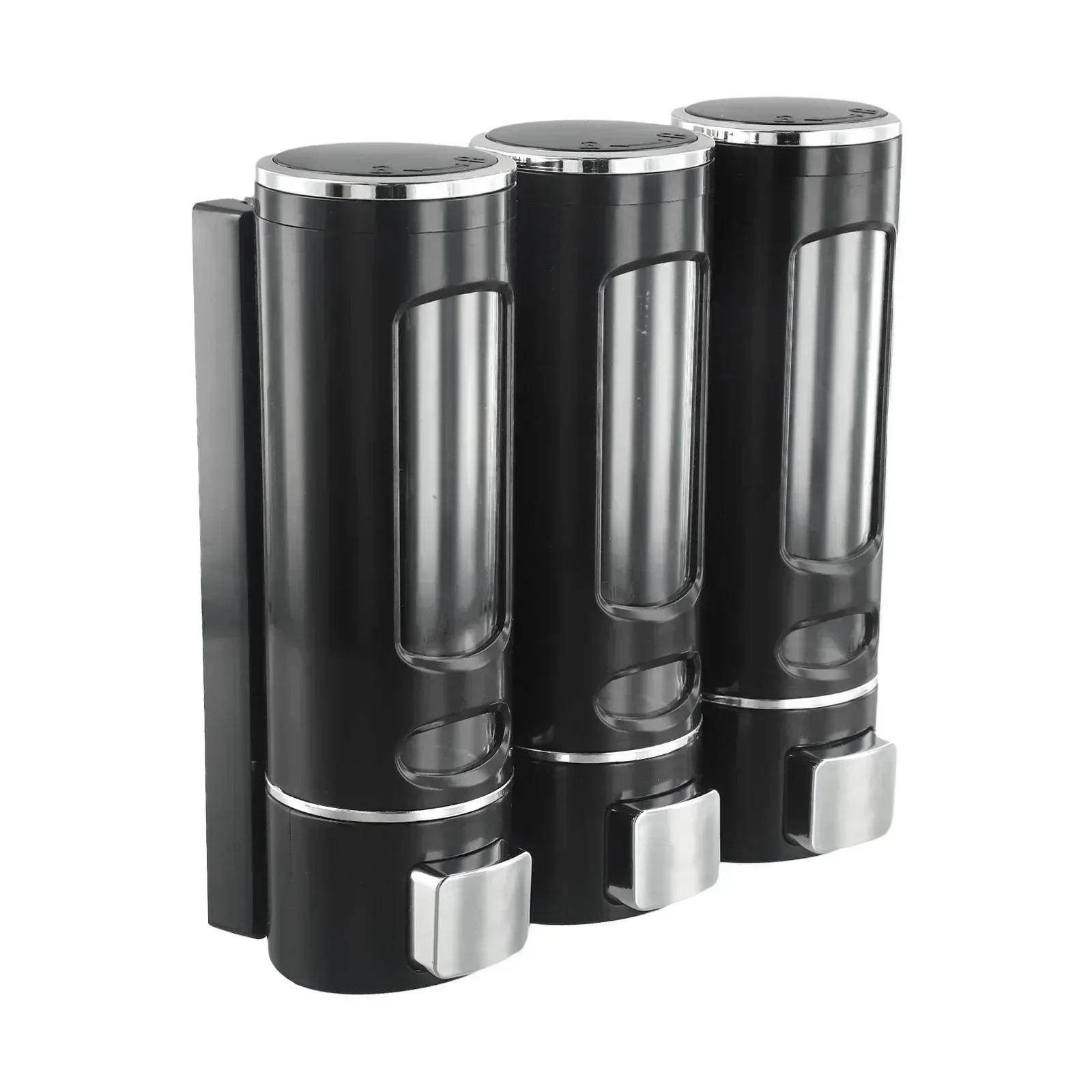 Bathroom Electroplating Bathroom Soap Dispenser Hotel Soap Dispenser Convenient Large Capacity Transparent Design чорний
Bathroom Electroplating Bathroom Soap Dispenser Hotel Soap Dispenser Convenient Large Capacity Transparent Design чорний