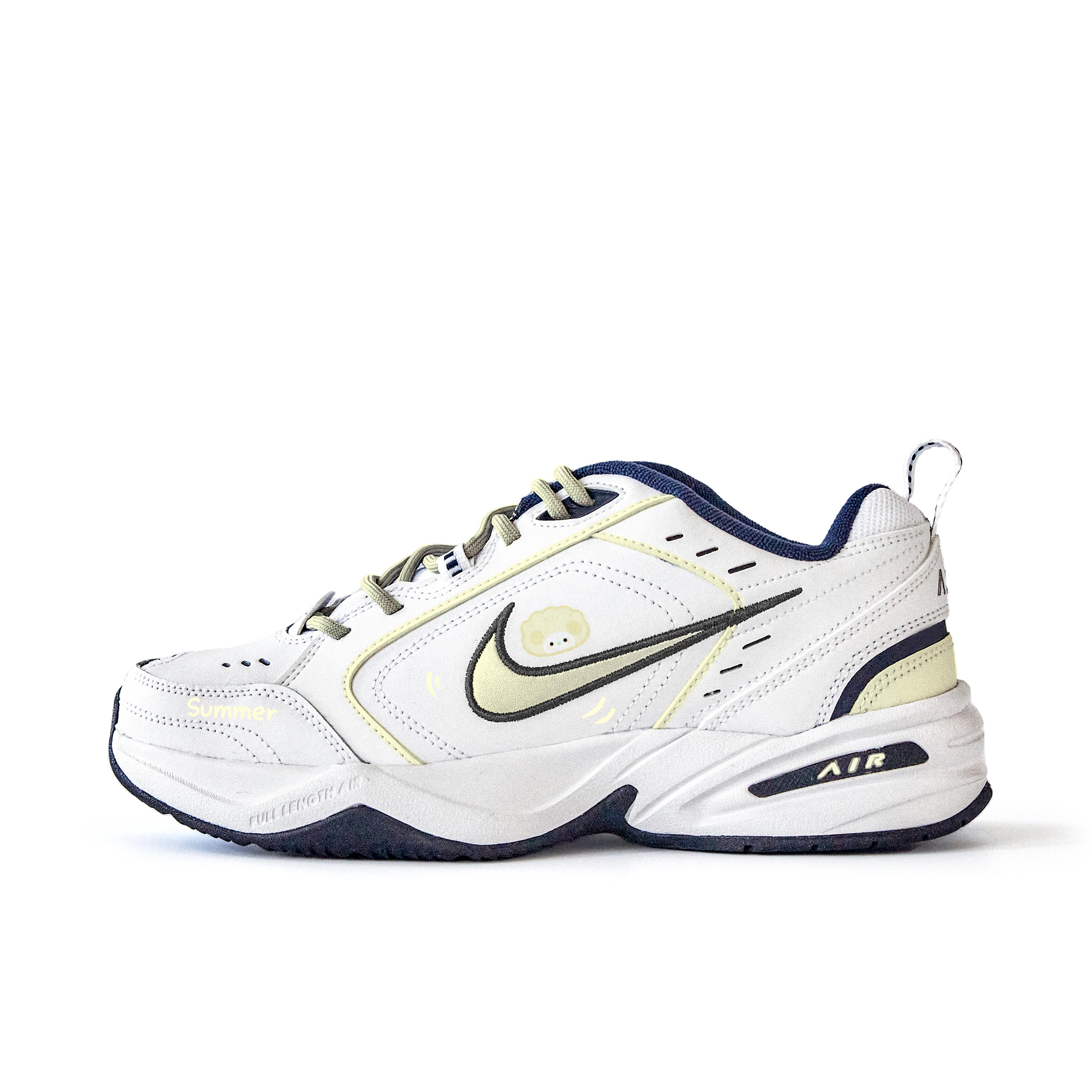 Nike Air Monarch 4 Slip Resistant Abrasion Resistant Low top Chunky Sneakers Unisex White 415445-102 (Team746-) 44
Nike Air Monarch 4 Slip Resistant Abrasion Resistant Low top Chunky Sneakers Unisex White 415445-102 (Team746-) 44