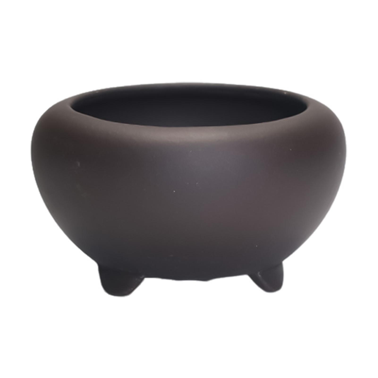 Mini Purple Clay Bonsai Pots Succulent Planters Ceramic Flower Pots For Indoor Office Home Decor Gift чорний
Mini Purple Clay Bonsai Pots Succulent Planters Ceramic Flower Pots For Indoor Office Home Decor Gift чорний