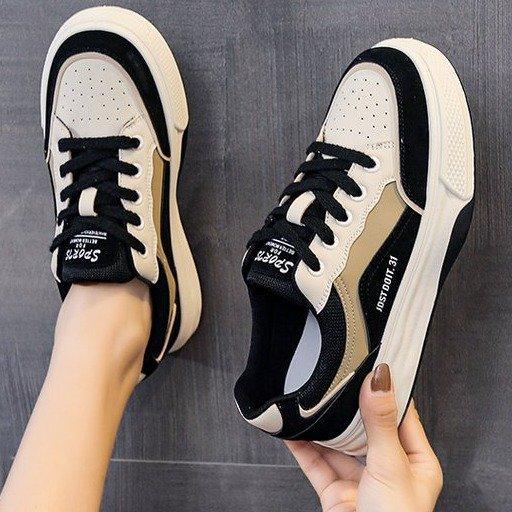 Туфли Muffin на толстой подошве, белые, женские, весна-лето 2024, новый повседневный стиль в стиле колледжа со студенческой спортивной обувью 35 чёрный
Туфли Muffin на толстой подошве, белые, женские, весна-лето 2024, новый повседневный стиль в стиле колледжа со студенческой спортивной обувью 35 чёрный