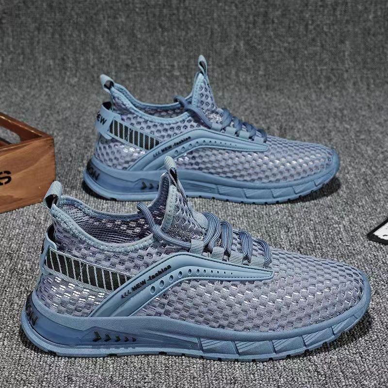 Летние мужские туфли с полой сеткой, мужские модные повседневные кроссовки, универсальные мужские низкие дышащие спортивные туфли 39 синий
Летние мужские туфли с полой сеткой, мужские модные повседневные кроссовки, универсальные мужские низкие дышащие спортивные туфли 39 синий