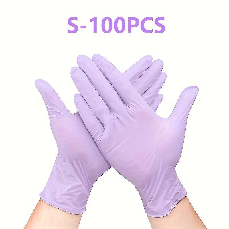 high quality100pcs nitrile gloves, 9-inch purple blue rubber gloves, suitable for waterproof and anti slip, holiday gifts, kitchen dishwashing S
high quality100pcs nitrile gloves, 9-inch purple blue rubber gloves, suitable for waterproof and anti slip, holiday gifts, kitchen dishwashing S